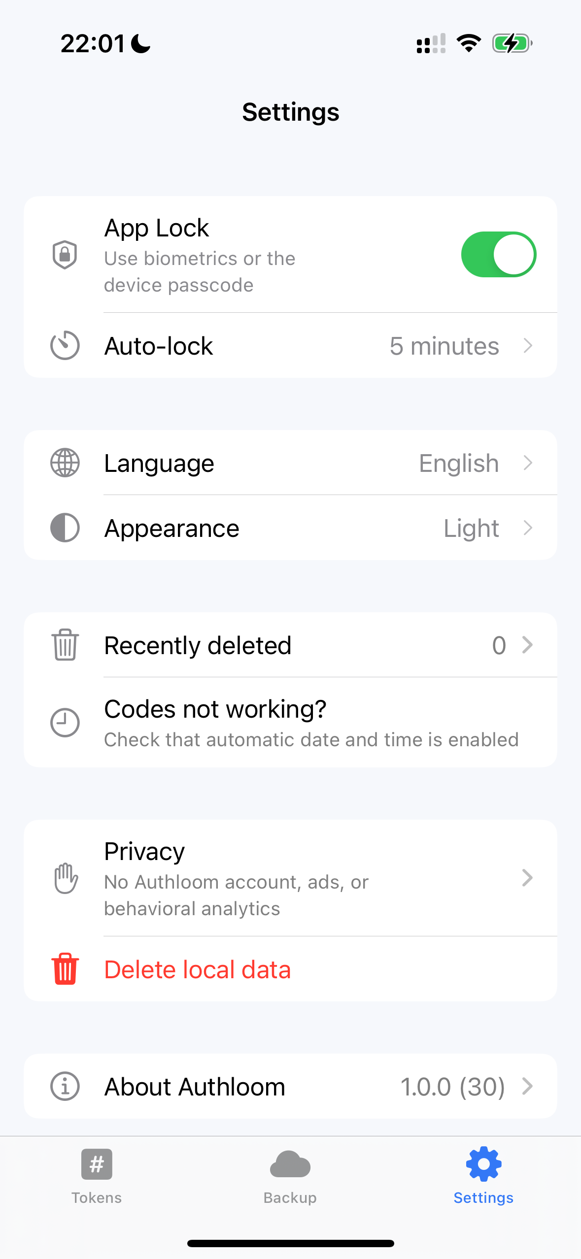 Authloom screenshot 4